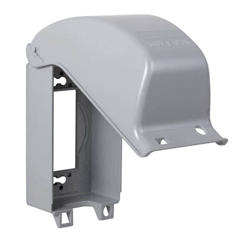 home depot weatherproof electrical box cover|weatherproof electrical outlet box cover.